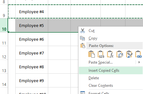 Adding staff to your schedule template